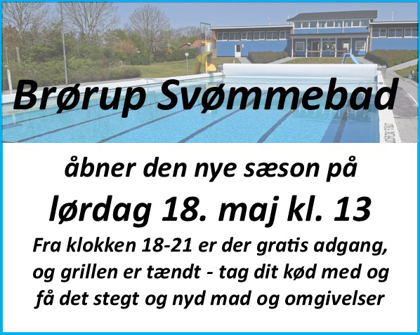 Brørup Svømmebad - sommerferieåbning