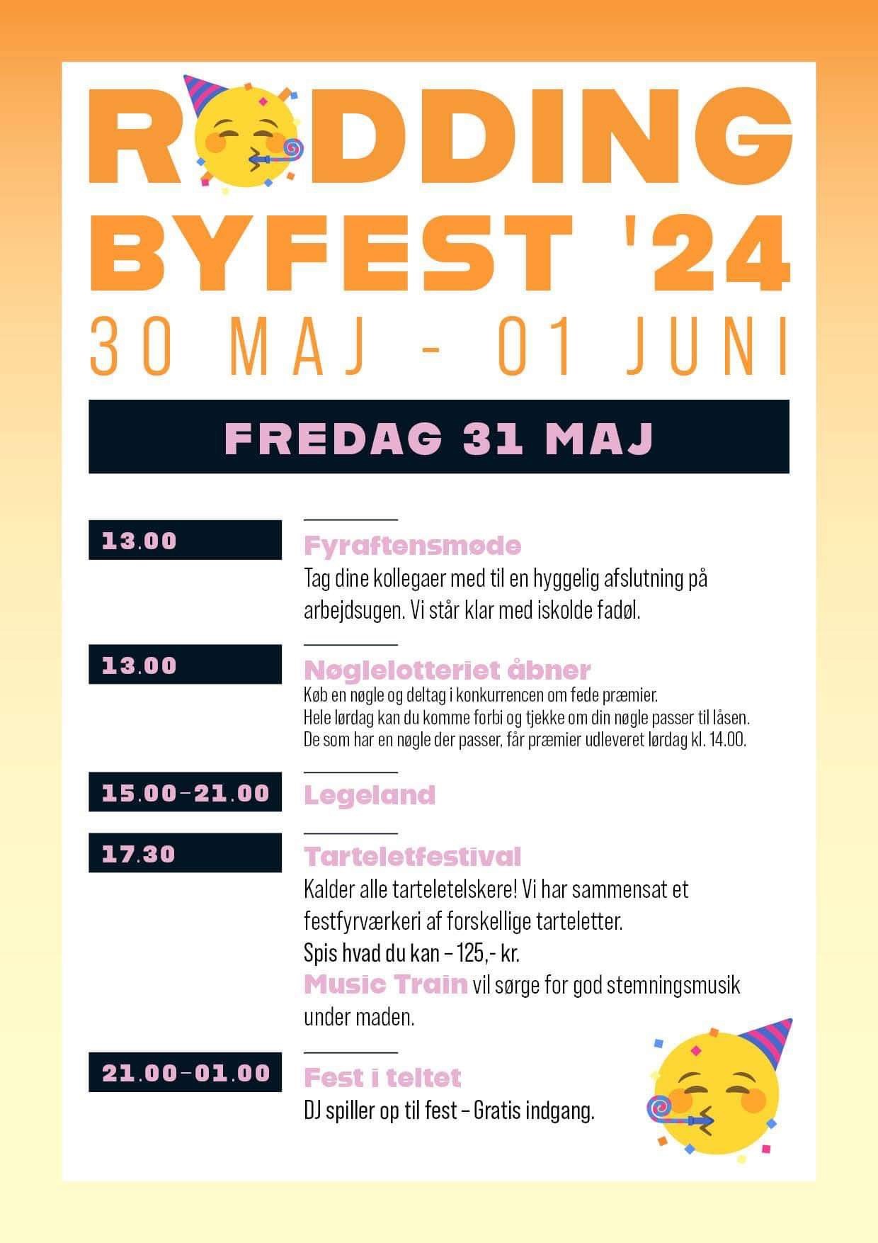 Byfest - Rødding - fredag