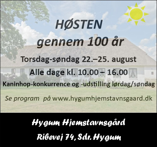 Hygum Hjemstavnsgård - høstdage 2024