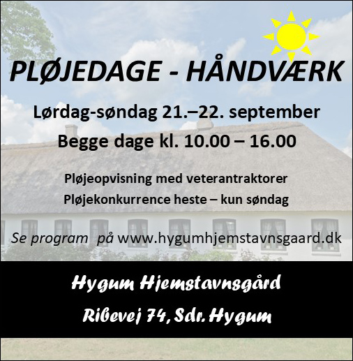 Hygum Hjemstavnsgård - pløjedage 2024