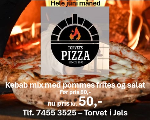 Torvets pizza Jels