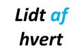 Lidt af hvert