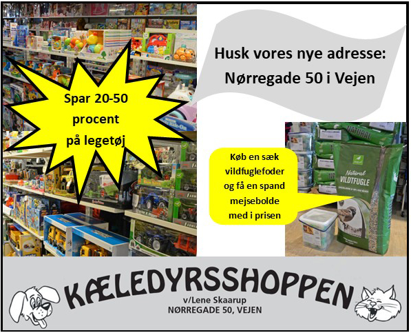 Kæledyrsshoppen ny