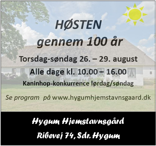 Hygum Hjemstavnsgård - høsten 2021