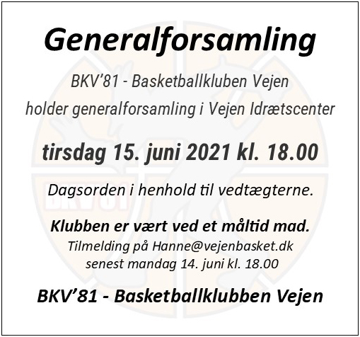 BKV 81 - generalforsamling