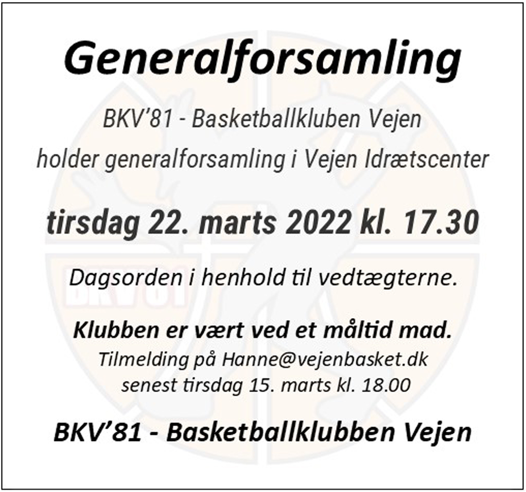 BKV 81 - generalforsamling 2022