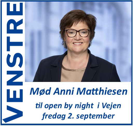 Venstre - open by night