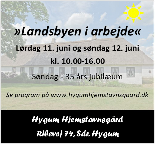 Hygum Hjemstavnsgård - landsbyen i arbejde - 2022