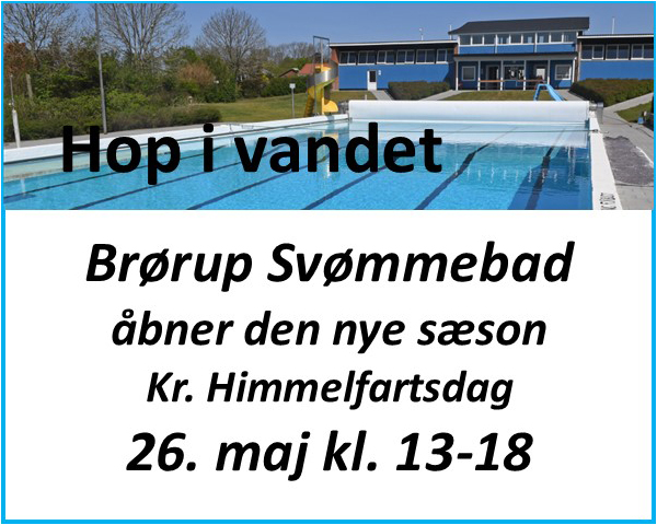 Brørup Svømmebad - åbner - ny