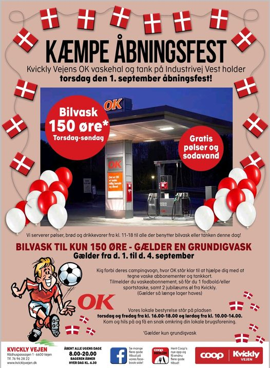 Kvickly - OK - åbningsfest