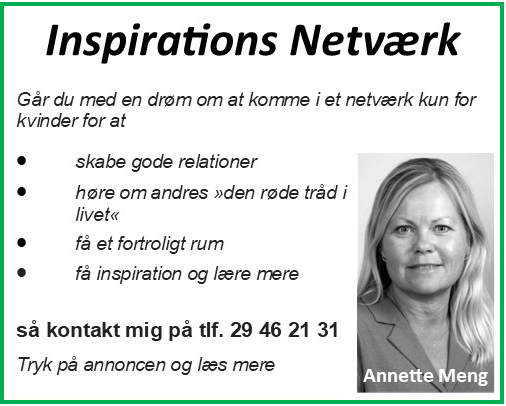 Inspirations Netværk - Annette Meng Eriksen