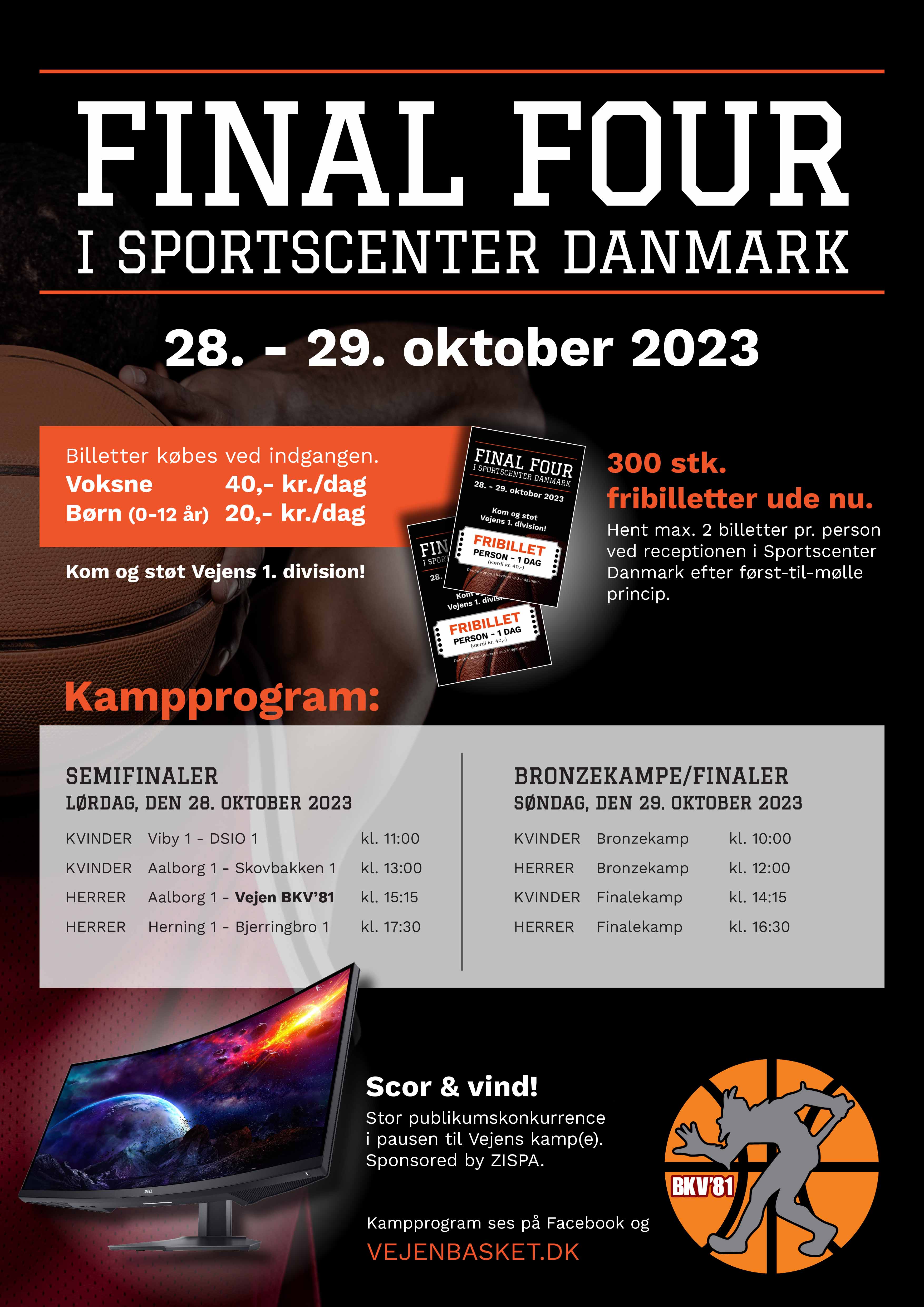 BKV - final four - program okt 2023