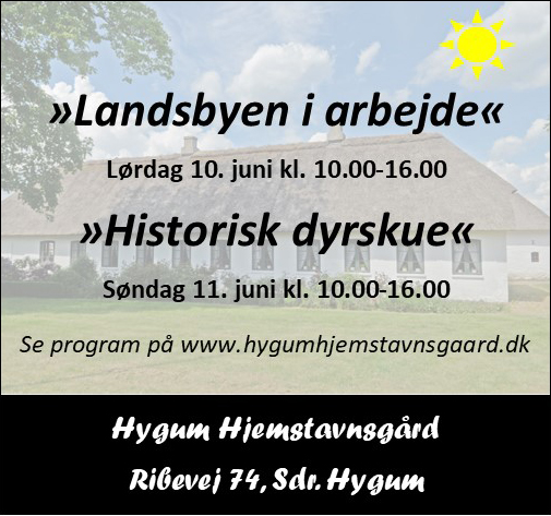 Hygum Hjemstavnsgård - landsbyen i arbejde - 2023