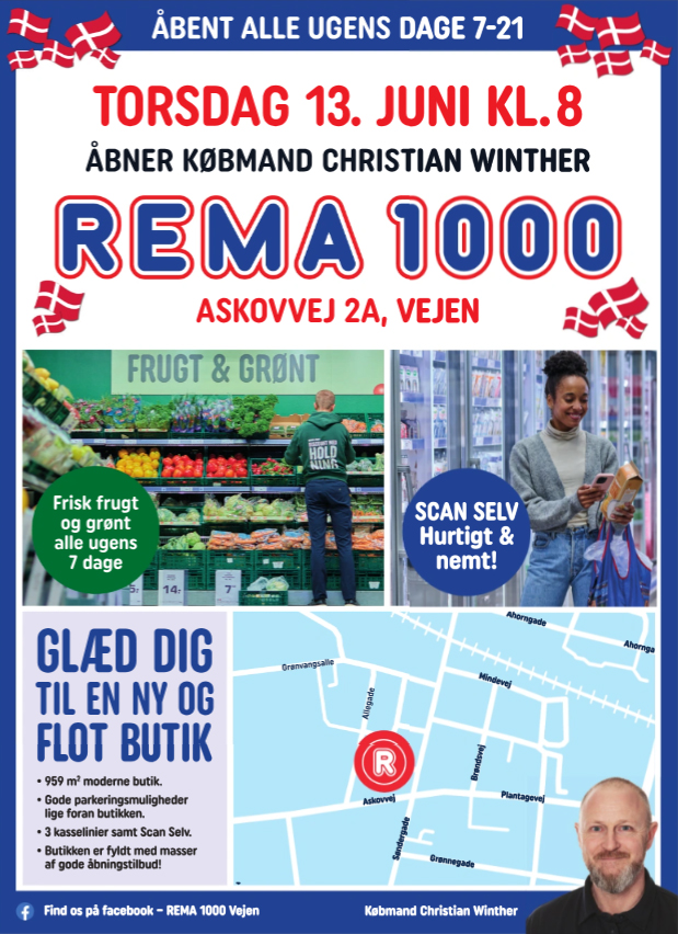 Rema 1000 - åbning