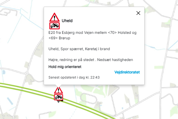 trafikken bilbrand 05 06