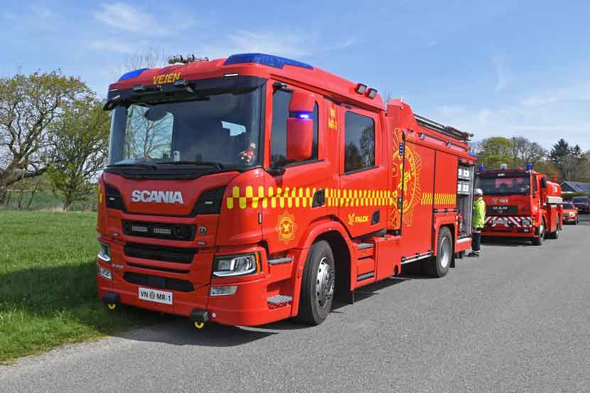 brandbil vejen 25 01
