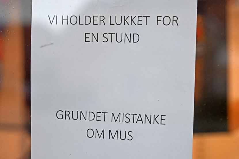 Mus lukker brugs