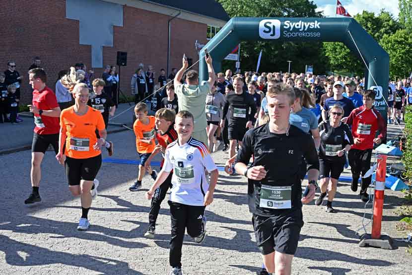 Gang i løbeskoene
