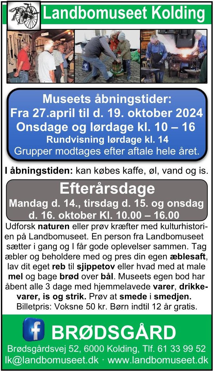 Landbomuseet - efterårsdage - 2024