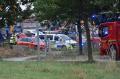 Mange brandfolk i aktion