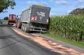 Traktor smed olie